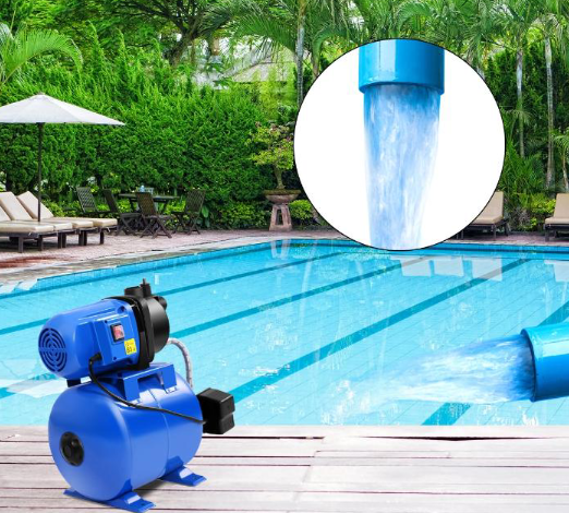 Garden Shallow Well Pressure Pump, Suitable for Pressure Tanks on Family Garden Lawns
