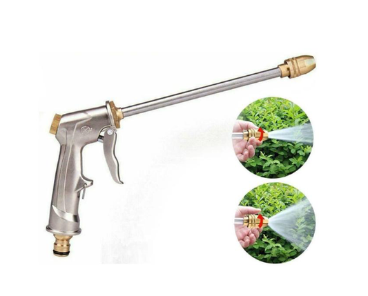 High Pressure Garden Hose Nozzle, a High-Quality Aluminum Alloy Spray Car Washing Tool ,Suitable for Garden Watering Car, Wall, Window, and Carpet Cleaning