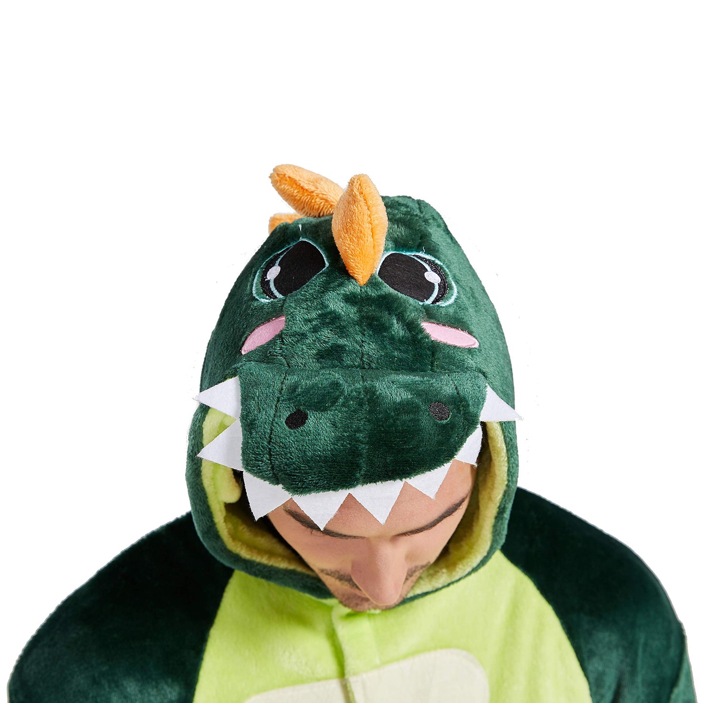 Afoxsos Adult Animal Pajamas Costume - Plush One Piece Cosplay Dinosaur Onesies Costume