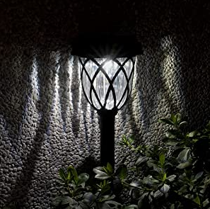 8 Pack Solar Outdoor Lights Decorative for Garden Pathway Walkway Driveway Sidewalk Yard Bright Landscape Lights Solar Powered for Landscape Lighting