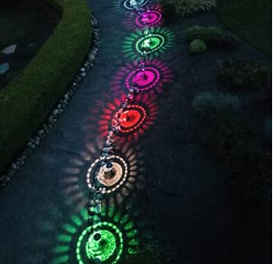 Bright Solar Pathway Lights, LED Solar Lights Outdoor, IP67 Waterproof Solar Path Lights, Solar Powered Garden Lights for Walkway Yard Backyard Lawn Landscape Decorative